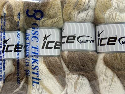4x100gr. BERMUDA MOHAIR Akrilik, Tiftik Yeşil, Beyaz, Deve Tüyü Kışlık, Tiftik