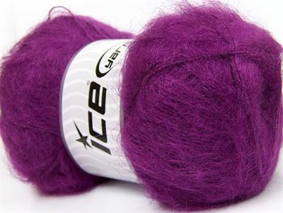 4x100gr. BERMUDA MOHAIR Mor Akrilik, Tiftik Kışlık, Tiftik