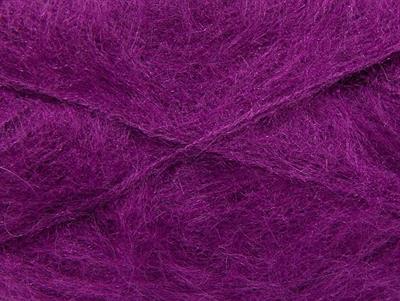 4x100gr. BERMUDA MOHAIR Mor Akrilik, Tiftik Kışlık, Tiftik