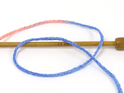 4x100gr. BONFIRE AIR Akrilik Mavi, Beyaz, Somon Yazlık İplikler, Düz iplikler, Batik Desenli, Kalın, Zincir