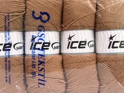 4x100gr. BONITO Akrilik, Yün Deve Tüyü Kışlık, Yün