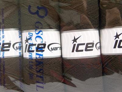 4x100gr. BONITO Akrilik, Yün Kahverengi Kışlık, Yün