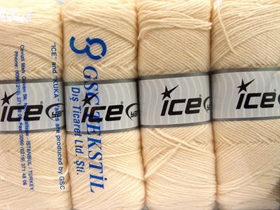 4x100gr. BONITO Akrilik, Yün Krem Kışlık, Yün