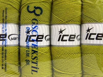 4x100gr. BONITO Akrilik, Yün Yeşil Kışlık, Yün