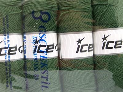 4x100gr. BONITO Akrilik, Yün Haki Kışlık, Yün