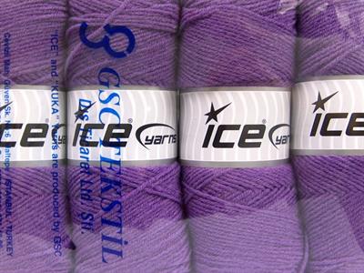 4x100gr. BONITO Akrilik, Yün Lavanta Kışlık, Yün