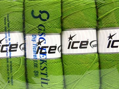 4x100gr. BONITO Akrilik, Yün Açık Yeşil Kışlık, Yün