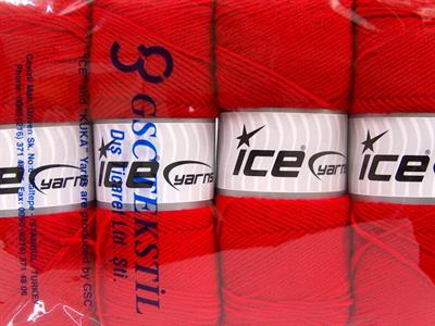 4x100gr. BONITO Akrilik, Yün Kırmızı Kışlık, Yün