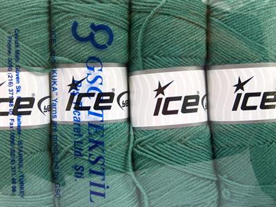 4x100gr. BONITO Akrilik, Yün Deniz yeşili Kışlık, Yün