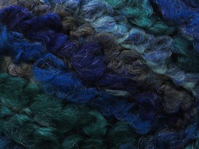 2x150gr. BOUCLE WOOL MAGIC Yün, Akrilik Yeşil, Mavi, Mor, Koyu Gri Kışlık, Yün, Buklet, Çok Kalın, Batik Desenli, Akrilik