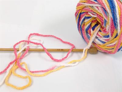 Lot of 2 x 150gr Skeins Ice Yarns CAKES AIR Yarn Gold White Purple Salmon Pink