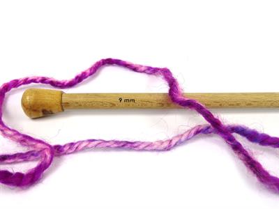 Lot of 2 x 150gr Skeins Ice Yarns CAKES ALPINE ANGORA (20% Angora) Yarn Ecru Purple Shades Fuchsia Gold