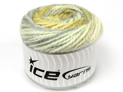 Lot of 2 x 150gr Skeins Ice Yarns CAKES ALPINE ANGORA (20% Angora) Yarn Ecru Grey Gold Khaki