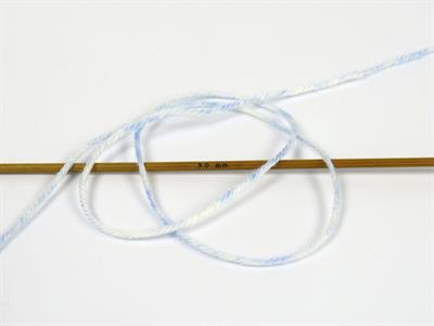 Lot of 2 x 140gr Skeins Ice Yarns CAKES ANTIPILLING SPRAY Yarn Blue Light Blue White