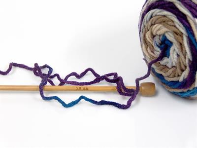 Lot of 3 x 100gr Skeins Ice Yarns CAKES BLUES Yarn Blue Purple Camel