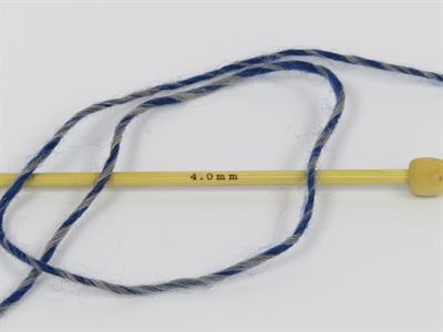 Lot of 2 x 150gr Skeins Ice Yarns CAKES CAMARO (50% Wool) Yarn Blue Light Grey