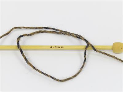 Lot of 2 x 150gr Skeins Ice Yarns CAKES CAMARO (50% Wool) Yarn Camel Dark Grey