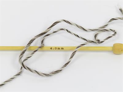 Lot of 2 x 150gr Skeins Ice Yarns CAKES CAMARO (50% Wool) Yarn Brown Shades Cream