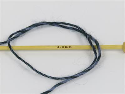 Lot of 2 x 150gr Skeins Ice Yarns CAKES CAMARO (50% Wool) Yarn Jeans Blue Dark Green