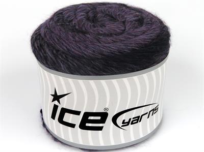 Lot of 2 x 150gr Skeins Ice Yarns CAKES CAMARO (50% Wool) Yarn Purple Shades
