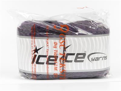 Lot of 2 x 150gr Skeins Ice Yarns CAKES CAMARO (50% Wool) Yarn Purple Shades