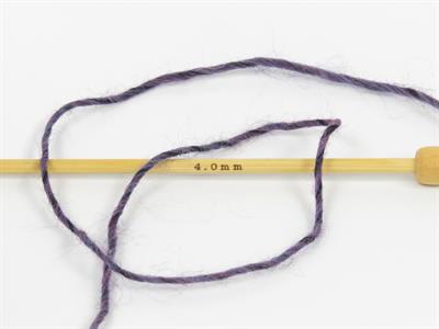 Lot of 2 x 150gr Skeins Ice Yarns CAKES CAMARO (50% Wool) Yarn Purple Shades