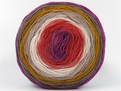 Lot of 2 x 150gr Skeins Ice Yarns CAKES DK Yarn Camel Shades Light Beige Gold Fuchsia Copper