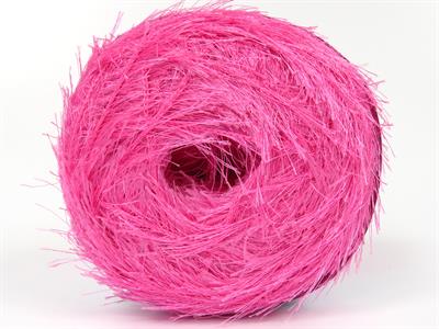 Lot of 2 x 200gr Skeins Ice Yarns CAKES EYELASH Hand Knitting Yarn Candy Pink