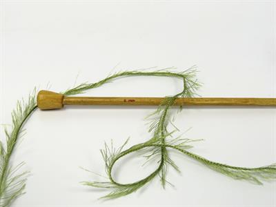 Lot of 2 x 200gr Skeins Ice Yarns CAKES EYELASH Hand Knitting Yarn Khaki