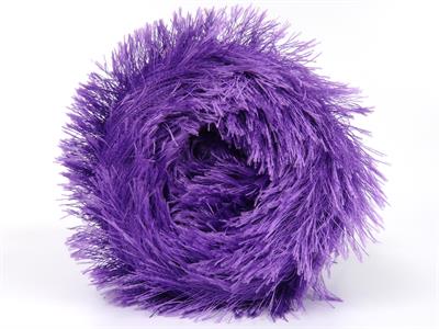 Lot of 2 x 200gr Skeins Ice Yarns CAKES EYELASH Hand Knitting Yarn Lavender