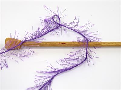 Lot of 2 x 200gr Skeins Ice Yarns CAKES EYELASH Hand Knitting Yarn Lavender