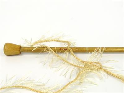 Lot of 2 x 200gr Skeins Ice Yarns CAKES EYELASH Hand Knitting Yarn Light Brown