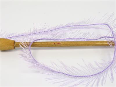 Lot of 2 x 200gr Skeins Ice Yarns CAKES EYELASH Hand Knitting Yarn Light Lilac