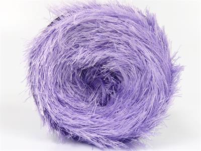 Lot of 2 x 200gr Skeins Ice Yarns CAKES EYELASH Hand Knitting Yarn Light Lilac