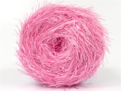 Lot of 2 x 200gr Skeins Ice Yarns CAKES EYELASH Hand Knitting Yarn Light Pink