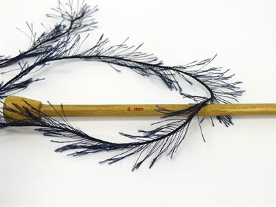 Lot of 2 x 200gr Skeins Ice Yarns CAKES EYELASH Hand Knitting Yarn Navy