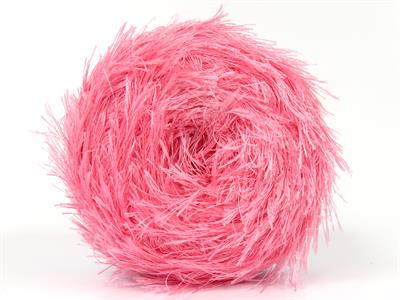 Lot of 2 x 200gr Skeins Ice Yarns CAKES EYELASH Hand Knitting Yarn Pink