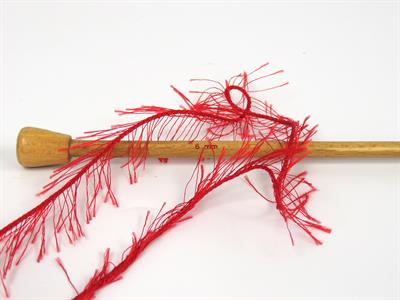 Lot of 2 x 200gr Skeins Ice Yarns CAKES EYELASH Hand Knitting Yarn Red