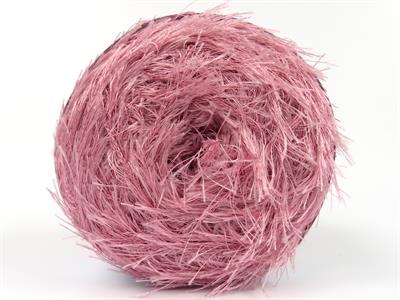 Lot of 2 x 200gr Skeins Ice Yarns CAKES EYELASH Hand Knitting Yarn Rose Pink