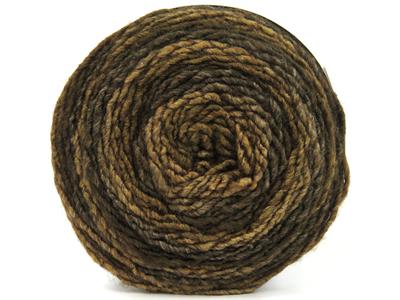 Lot of 3 x 100gr Skeins Ice Yarns CAKES MELANGE (15% Wool) Yarn Brown Shades