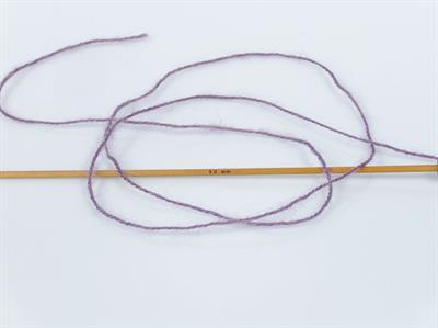 Lot of 2 x 150gr Skeins Ice Yarns CAKES MOHAIR (20% Mohair 20% Wool) Yarn Purple Shades Cream