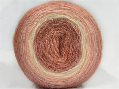 Lot of 2 x 150gr Skeins Ice Yarns CAKES MOHAIR (20% Mohair 20% Wool) Yarn Pink Shades