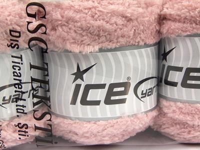 Lot of 3 x 100gr Skeins Ice Yarns CAKES PANDA (100% MicroFiber) Yarn Baby Pink