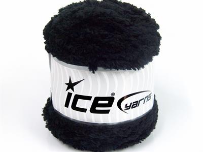 Lot of 3 x 100gr Skeins Ice Yarns CAKES PANDA (100% MicroFiber) Yarn Black