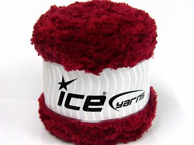 Lot of 3 x 100gr Skeins Ice Yarns CAKES PANDA (100% MicroFiber) Yarn Burgundy