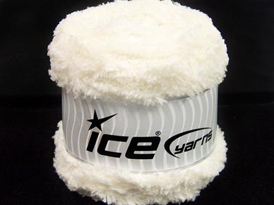 Lot of 3 x 100gr Skeins Ice Yarns CAKES PANDA (100% MicroFiber) Yarn Ecru