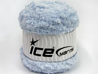 Lot of 3 x 100gr Skeins Ice Yarns CAKES PANDA (100% MicroFiber) Yarn Light Blue