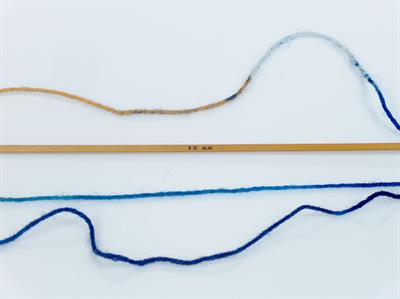 225 gr ICE YARNS CAKES SOCK (75% Virgin Wool) Yarn Blue Shades Gold