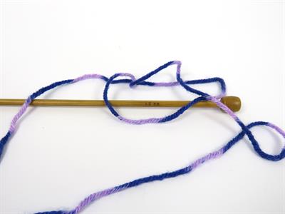 Lot of 2 x 150gr Skeins Ice Yarns CAKES WOOL DESIGN (20% Wool) Yarn Blue Lilac Shades