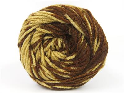 Lot of 2 x 150gr Skeins Ice Yarns CAKES WOOL DESIGN (20% Wool) Yarn Brown Shades